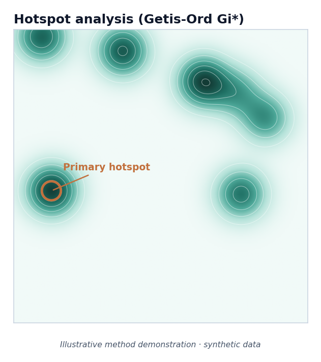 Hotspot / location analysis (method demonstration)